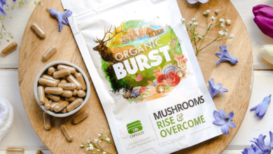 Powdered Organic Mushroom