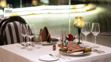 DIFFERENT STYLES OF RESTAURANTS TABLE SETTING